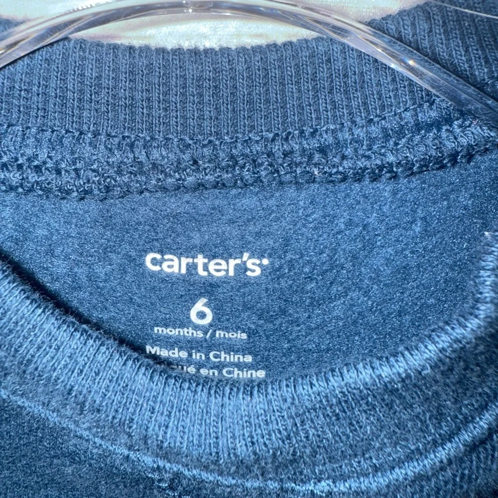 Carters Navy Blue 'Handsome Like My Daddy' Kids One Piece